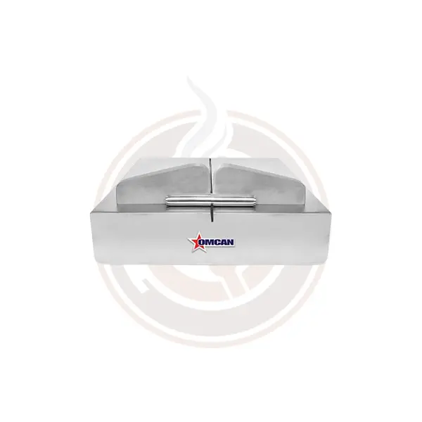 Omcan 14" × 11" × 4" Stainless Steel Cheese Cutter – Corrosion-Resistant, Sanitary Finish – Model 11400 1
