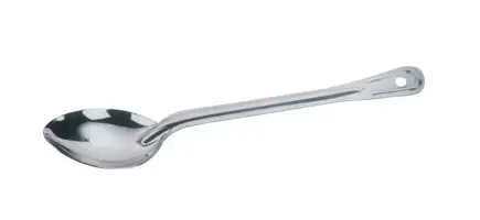 Omcan 15-Inch Solid Stainless Steel Basting Spoon – Pack Of 10 (Model 80702) 1