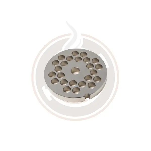 Omcan #22 Hubless Stainless Steel Grater Plate – 10Mm (3/8") Round Notch – Pack Of 4 1