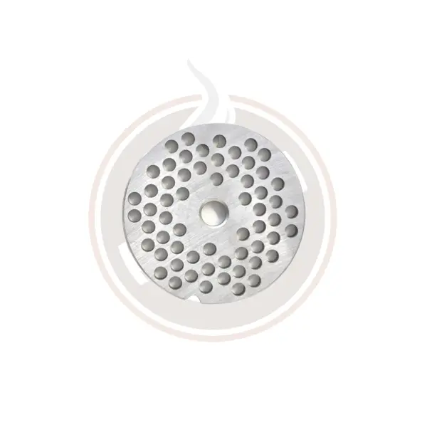 Omcan #22 Hubless Stainless Steel Plate – 6 Mm Thickness, Single Notch, Round (4 Per Case, Model 11222) 1