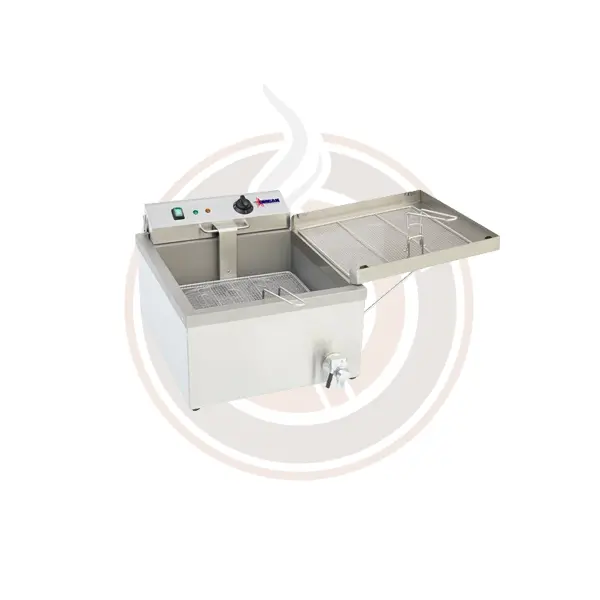 Omcan 25 Lb Funnel Cake & Donut Electric Countertop Fryer 1