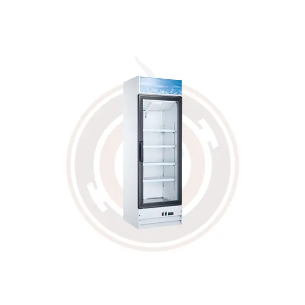 Omcan 26-Inch Commercial Glass-Door Refrigerator (Model 50035) 1