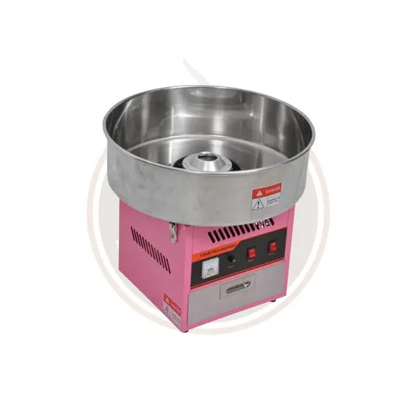 Omcan 28-Inch Bowl Candy Floss Machine – High-Capacity Countertop Cotton Candy Maker 1