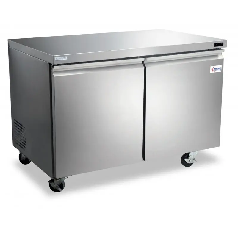 Omcan 47-Inch Undercounter Freezer – 12 Cu. Ft. Capacity, Stainless (Model 50055) 1