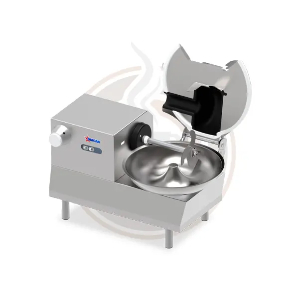 Omcan 47776 20 Lb Capacity Commercial Food Processor – 2 Hp, 1400W, 1680 Rpm Bowl Cutter 1
