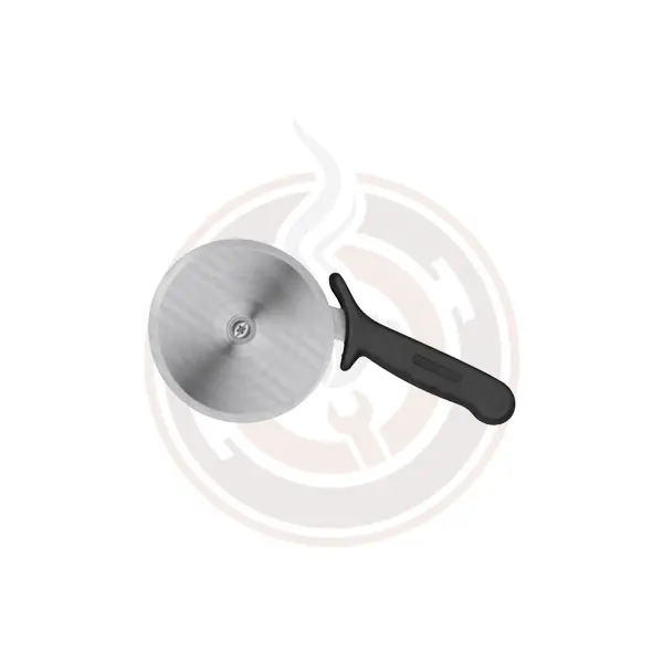 Omcan 5-Inch R-Style Pizza Wheel With Black Ergonomic Handle – Case Of 10 (Model 20428) 1