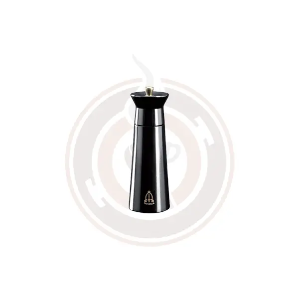 Omcan Beechwood Pepper Mill – 6-Inch Black Finish (2 Per Case) – Model 43690 1