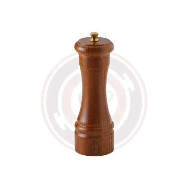 Omcan Classic Pepper Mill – 6-Inch (15 Cm) Manual Grinder (2 Per Case) – Model 43666 1
