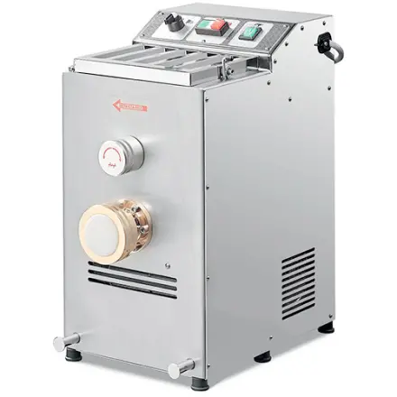 Omcan High-Capacity Pasta Maker – 12 Kg/Hr Output, 4 Kg Kneading Capacity, 0.75 Kw Motor (Model 49117) 1