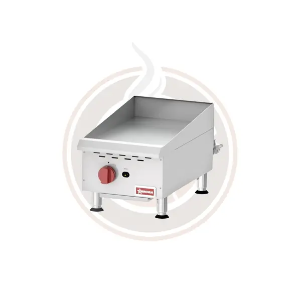 Omcan Manual-Control Gas Griddle – Multi-Model Countertop Series (43730–43737) 1