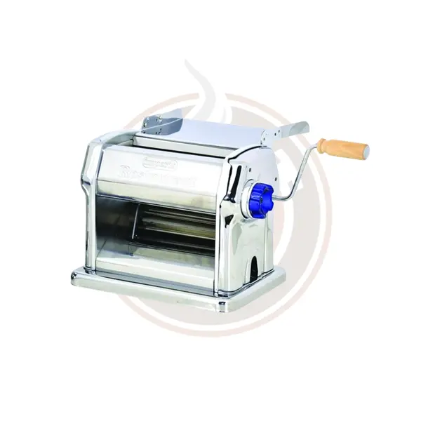 Omcan Manual Stainless Steel Pasta Sheeter – 8.25" Roller Length (Model 13231) 1