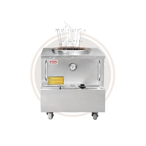 Omcan Natural Gas Tandoor Clay Oven – Stainless Steel Construction (Models 44386 / 44285 / 44385) 1