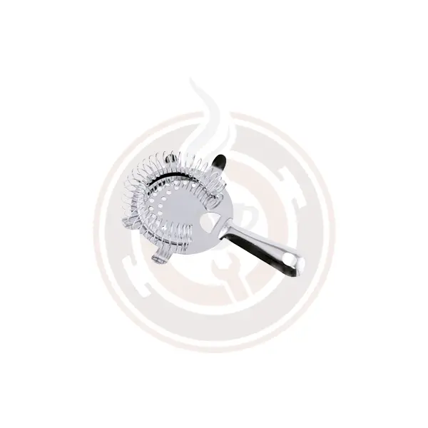 Omcan Stainless Steel Bar Strainer – Classic Hawthorne Style (50 Per Case) – Model 80844 1