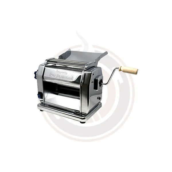 Omcan Stainless Steel Electric Pasta Sheeter – 8.66-Inch Roller Length (Model 46292) 1