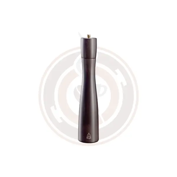 Omcan Tancredi 30 Cm Dark Italian Beech Pepper Mill – Heavy-Duty Manual Grinder (2 Per Case) – 43685 1