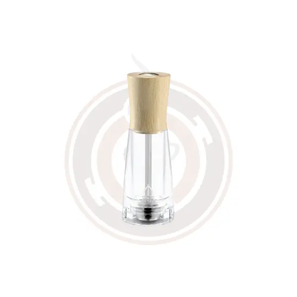 Omcan Tosca 15 Cm Compact Pepper Mill – Classic Beech Wood Design (2 Per Case) – 43669 1