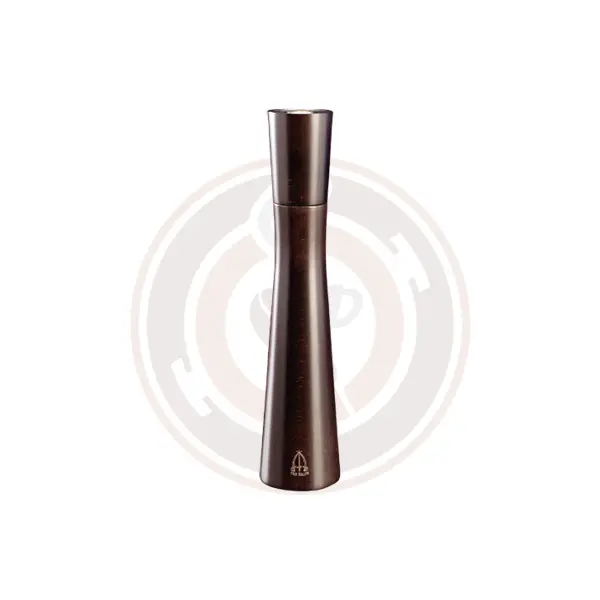 Omcan Turandot 26 Cm Dark Italian Beech Pepper Grinder – Precision Ceramic Mechanism (2 Per Case) – 43676 1