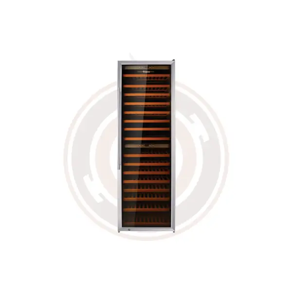 Omcan Vinovero 27-Inch Dual-Zone Wine Refrigerator – 181-Bottle Capacity, Stainless Steel Door (Model 45258) 1