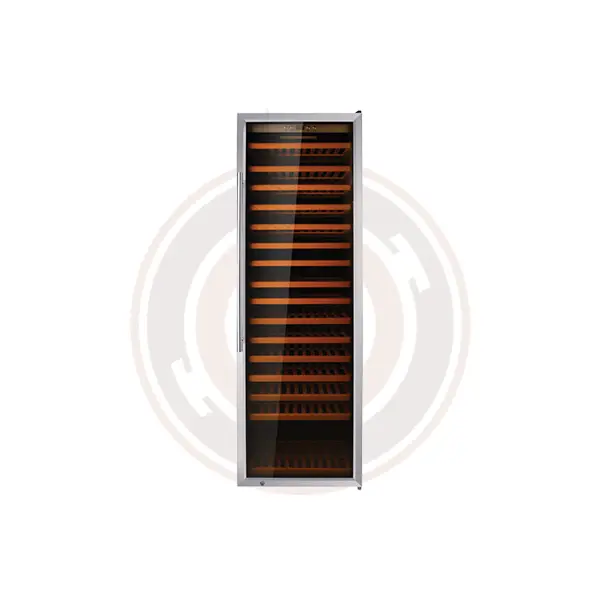 Omcan Vinovero 27-Inch Single-Zone Wine Cooler – 192-Bottle Capacity, Stainless Steel Door (Model 45259) 1