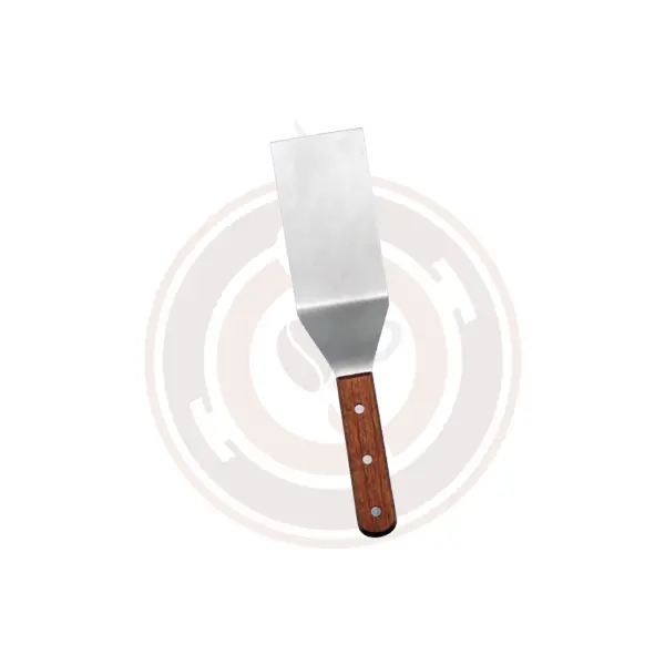 Omcan Wooden-Handle Steak Turner – 4-1/8" × 3-3/4", Pack Of 20 (Model 80019) 1