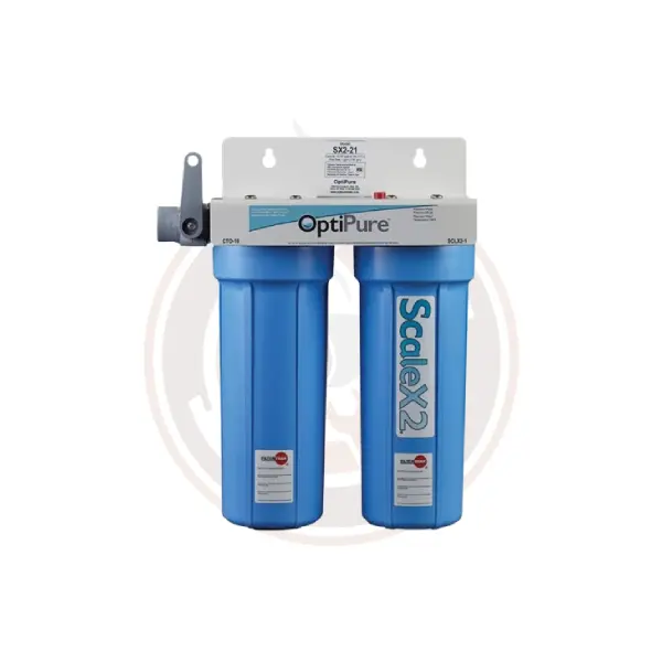 Optipure Sx2-21 Twin-Filter System With Scale-X2 Technology – 10-Inch, Model #160-00350 1