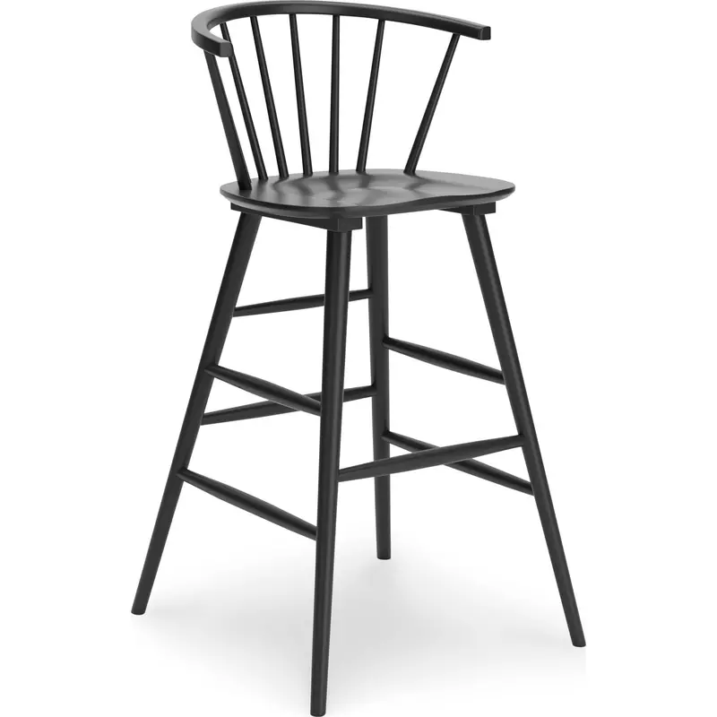 Otaska Modern Bar Height Stool – Adjustable Metal Dining Chair 1