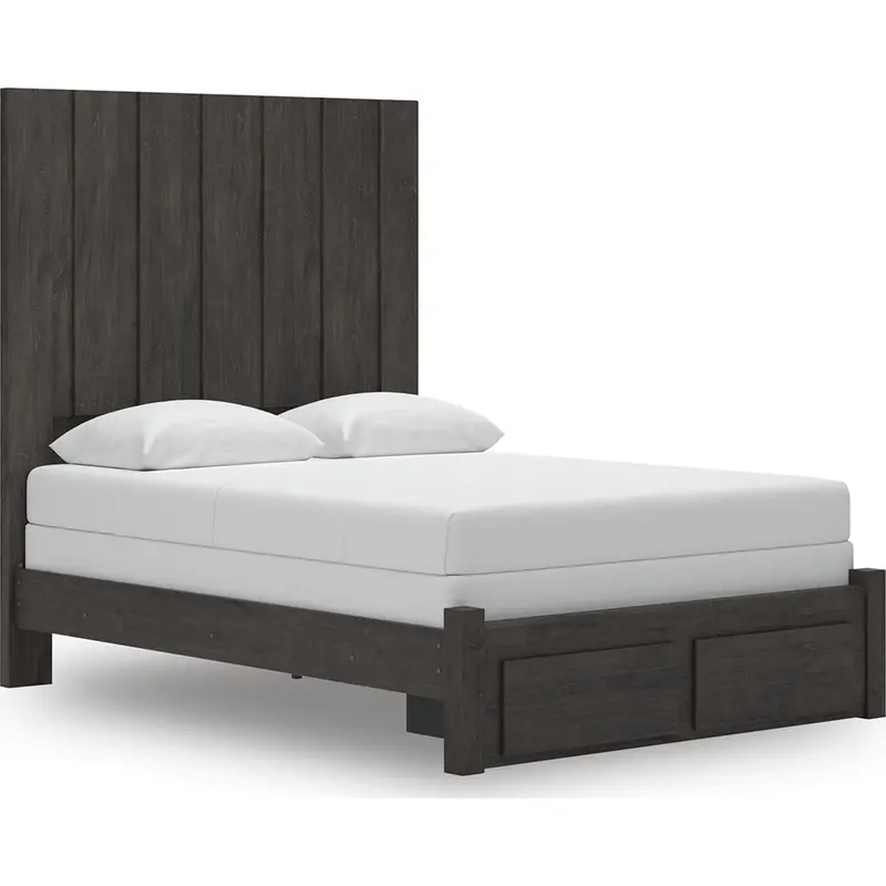 Parlayon Queen-Size Storage Bed With Integrated Storage 1