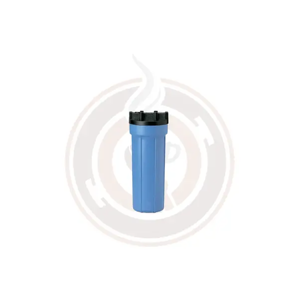 Pentek 1/2" #10 Slim-Line Filter Housing – 10" Black/Blue, No Pressure Relief (12-Pack) (Model #158196) 1