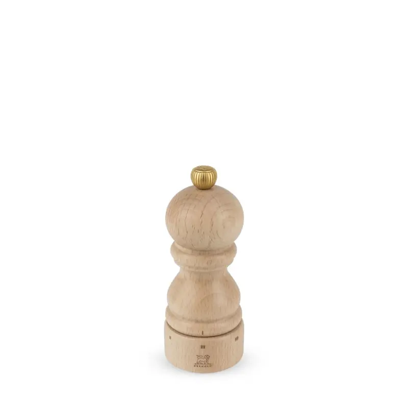 Peugeot Paris U’Select Natural Wood Pepper Mill – 12Cm Manual Grinder 1