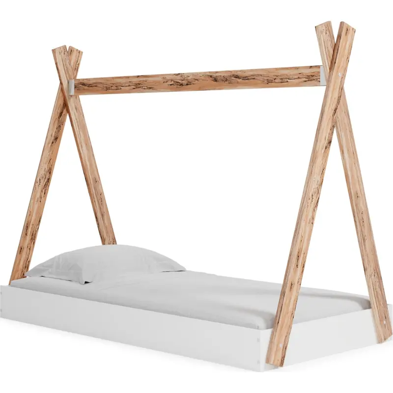 Piperton Kids’ Tent Bed With Canopy And Storage 1