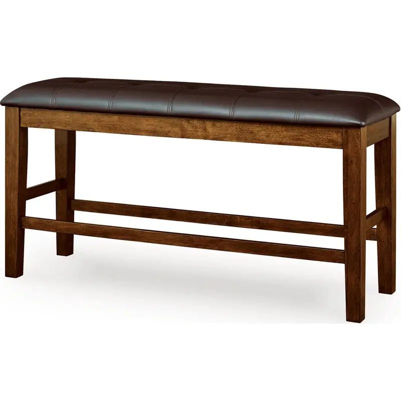 Ralene Padded Counter-Height Bench 1