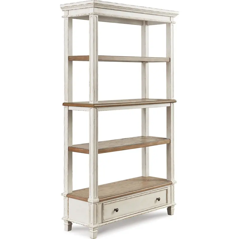 Realyn Open-Back Bookcase – Modular Shelving Unit 1