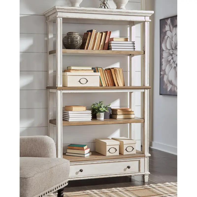 Realyn Open-Back Bookcase – Modular Shelving Unit 2