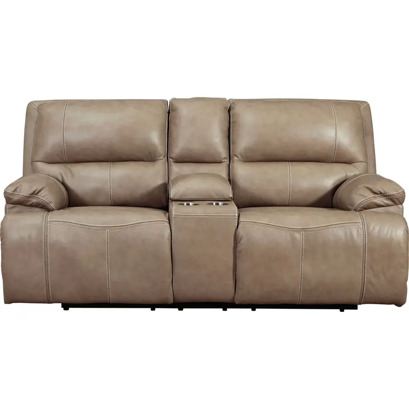 Ricmen Power Reclining Loveseat With Adjustable Headrests 1