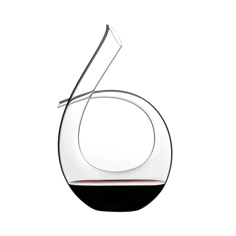 Riedel Black Tie Decanter – Sleek Black-Trimmed Wine Aerator 1
