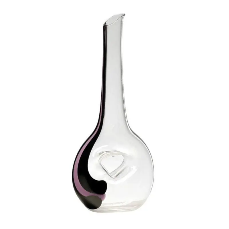 Riedel Bliss Heart Decanter – Pink Heart-Shaped Wine Vessel 1