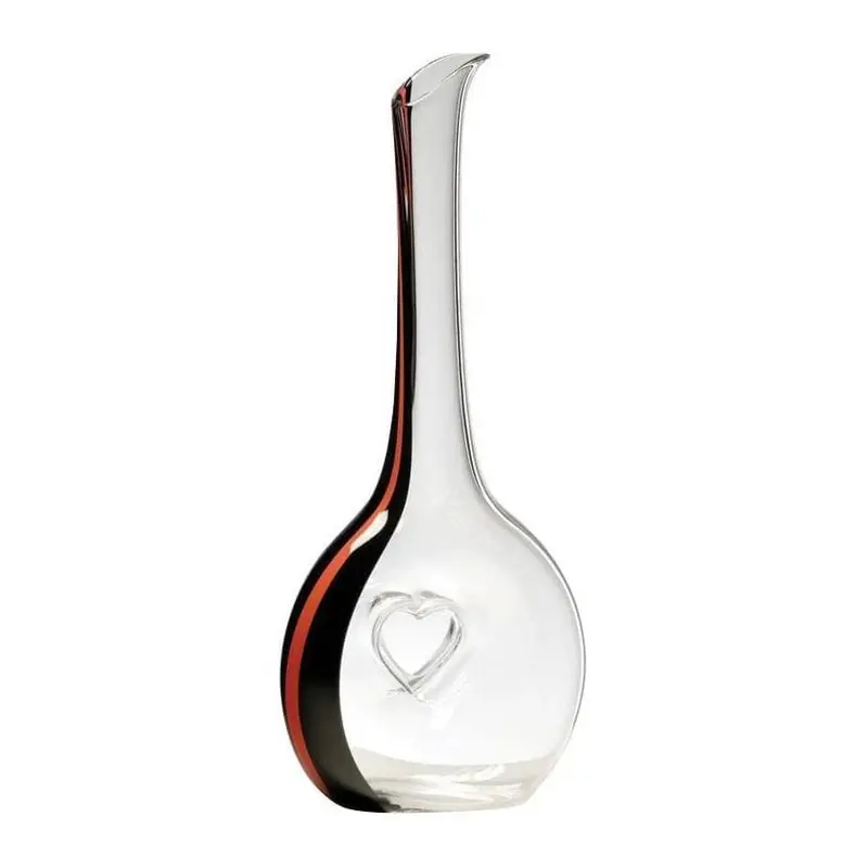 Riedel Bliss Heart Decanter – Red Heart-Designed Aerator 1