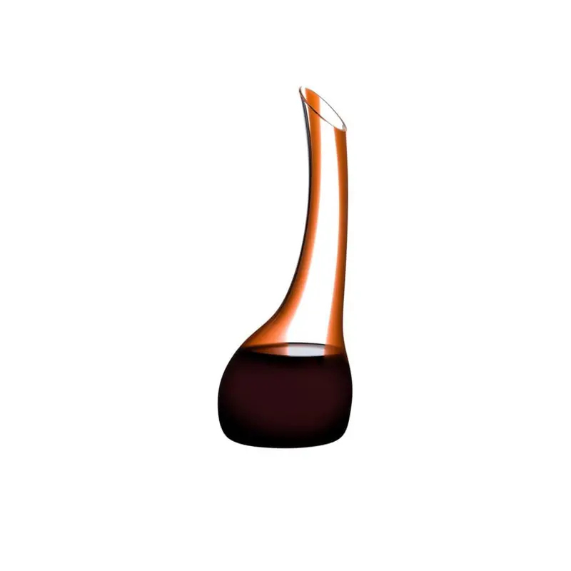 Riedel Cornetto Confetti Decanter In Vibrant Orange 1