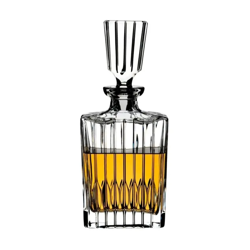 Riedel Handcrafted Spirits Decanter – Lead-Free Crystal With Wide Base 1