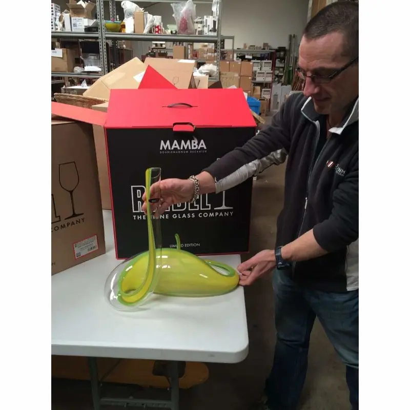 Riedel Mamba Double Magnum Green Wine Decanter 2