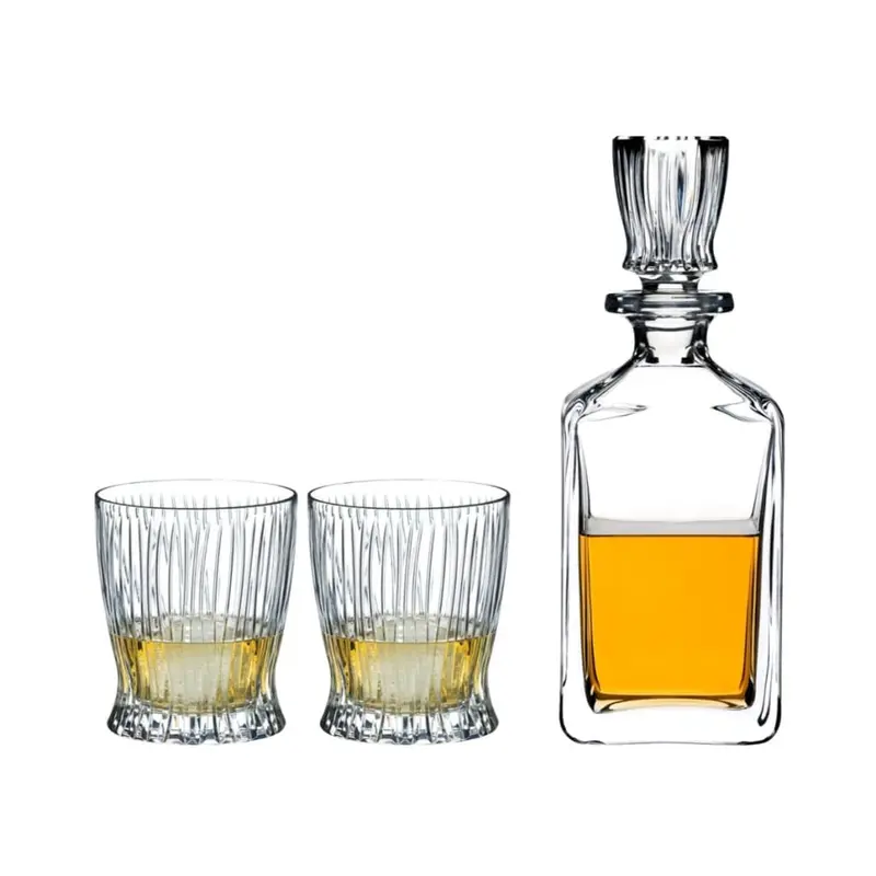 Riedel Tumbler Collection Whisky Glasses – Fire Pattern, Set Of 4 1