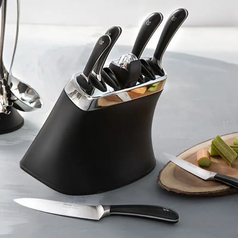 Robert Welch Signature 8-Piece Knife Block Set – Premium Stainless Steel 2