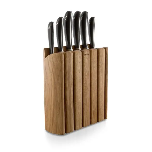 Robert Welch Signature Oak Knife Block – Book-Style Storage Unit 1