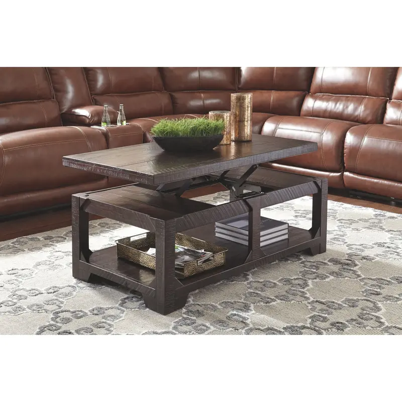 Rogness Lift-Top Coffee Table – Storage & Functionality 2