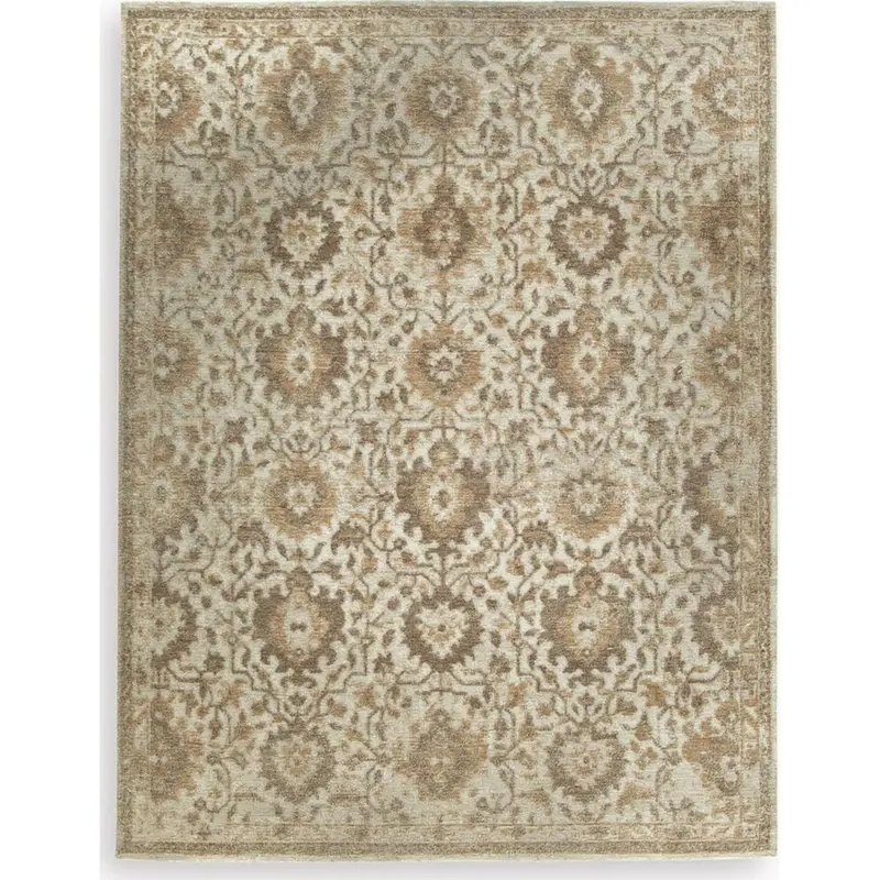 Sableridge Transitional Area Rug – Power-Loomed Polypropylene In Soft Gray 1