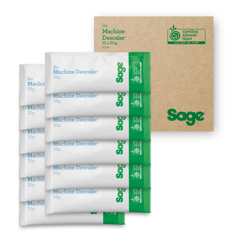 Sage Descaling Solution For Coffee Machines (Pack Of 12) 1