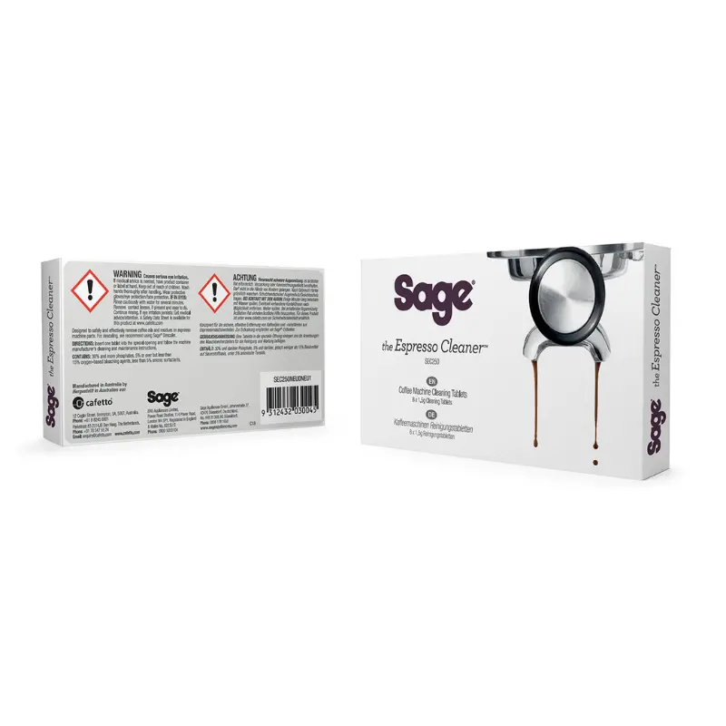 Sage Espresso Machine Cleaning Tablets (Pack Of 8) 1