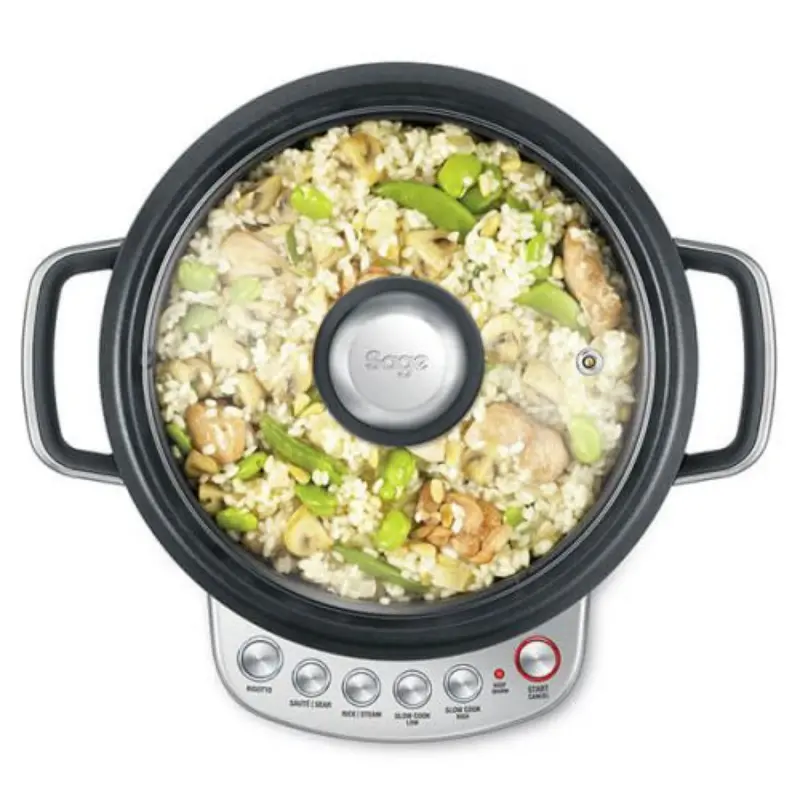 Sage Risotto Plus Multi-Cooker – Glass-Lid Electric Pressure Cooker 2