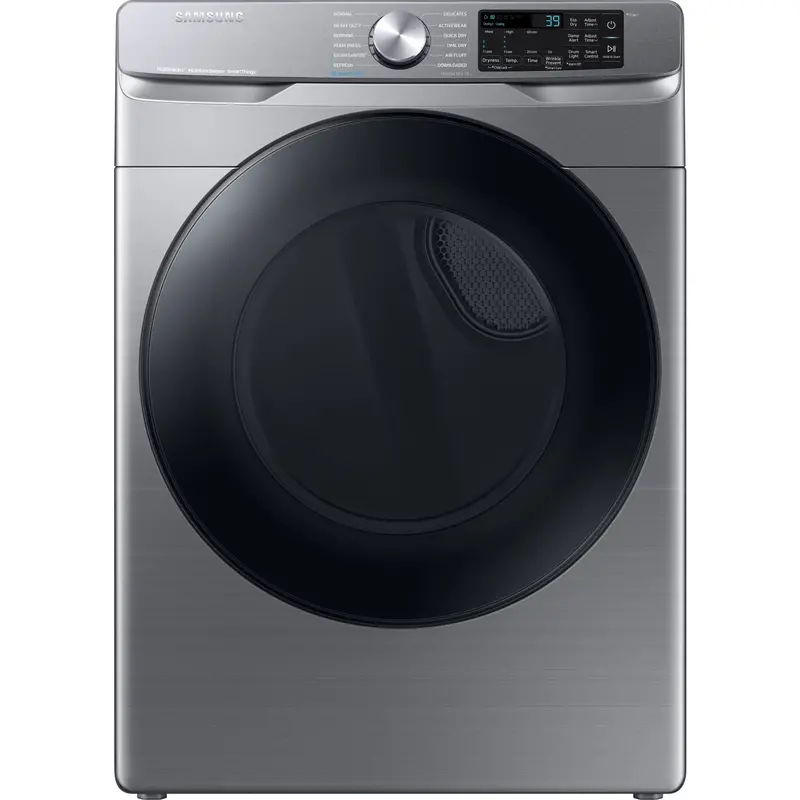 Samsung Grey Front-Load Electric Dryer With Sensor Dry (Dve45B6305P) 1