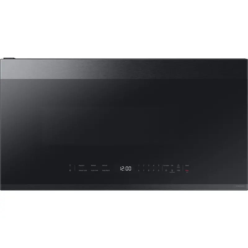 Samsung Matte Black Stainless Over-The-Range Microwave With Sensor Cooking (Me21Dg6500Mtac) 1